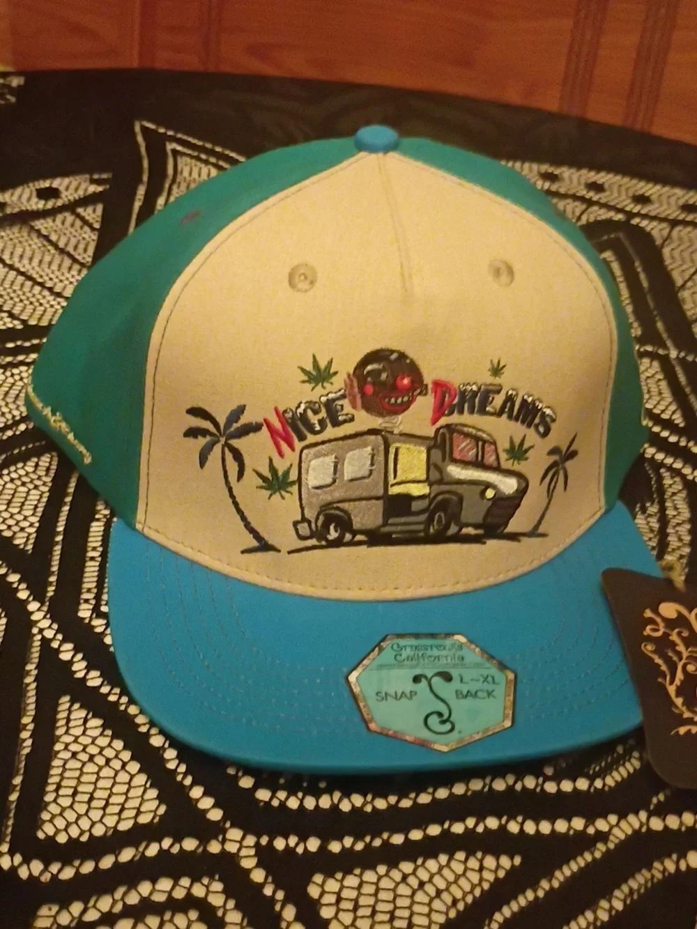 Nice Dreams Limited Edition Grassroots California Snapback Flat Brim Hat